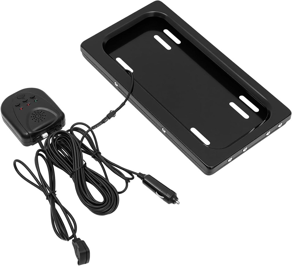 Frame, Remote Control Flip Plate Holder for Car