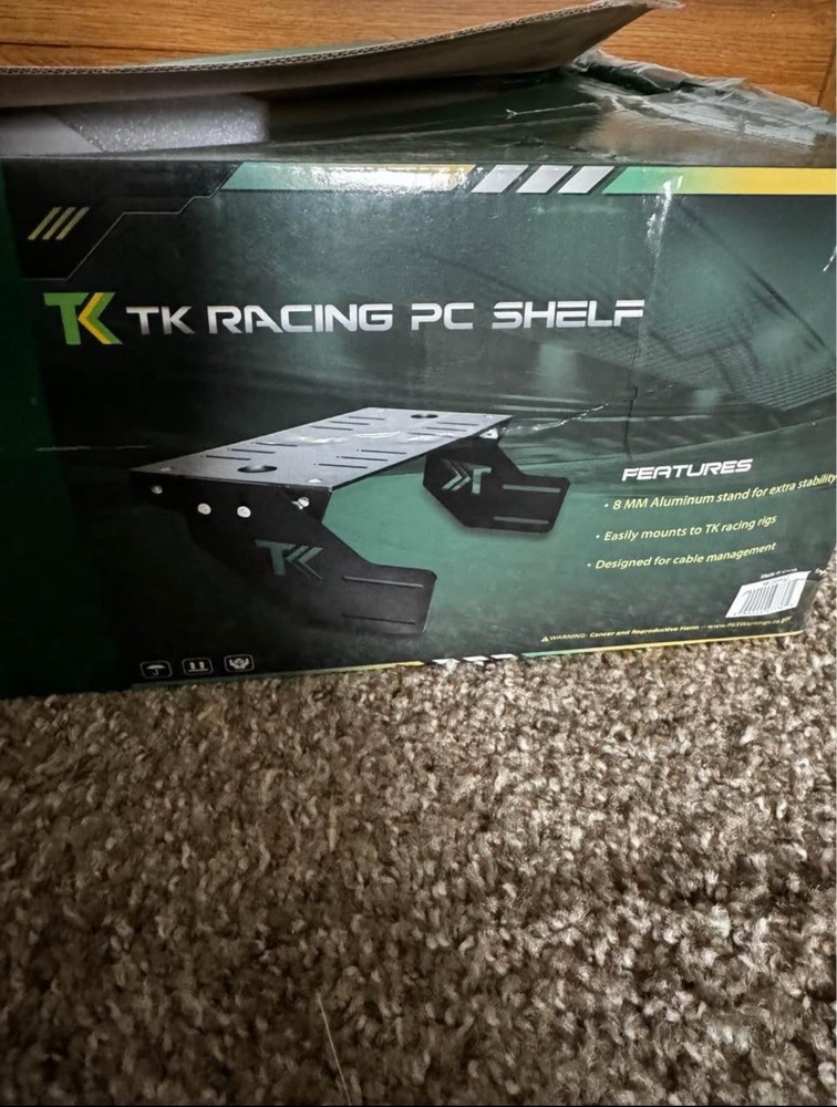 TK Racing PC Shelf New - Open Box