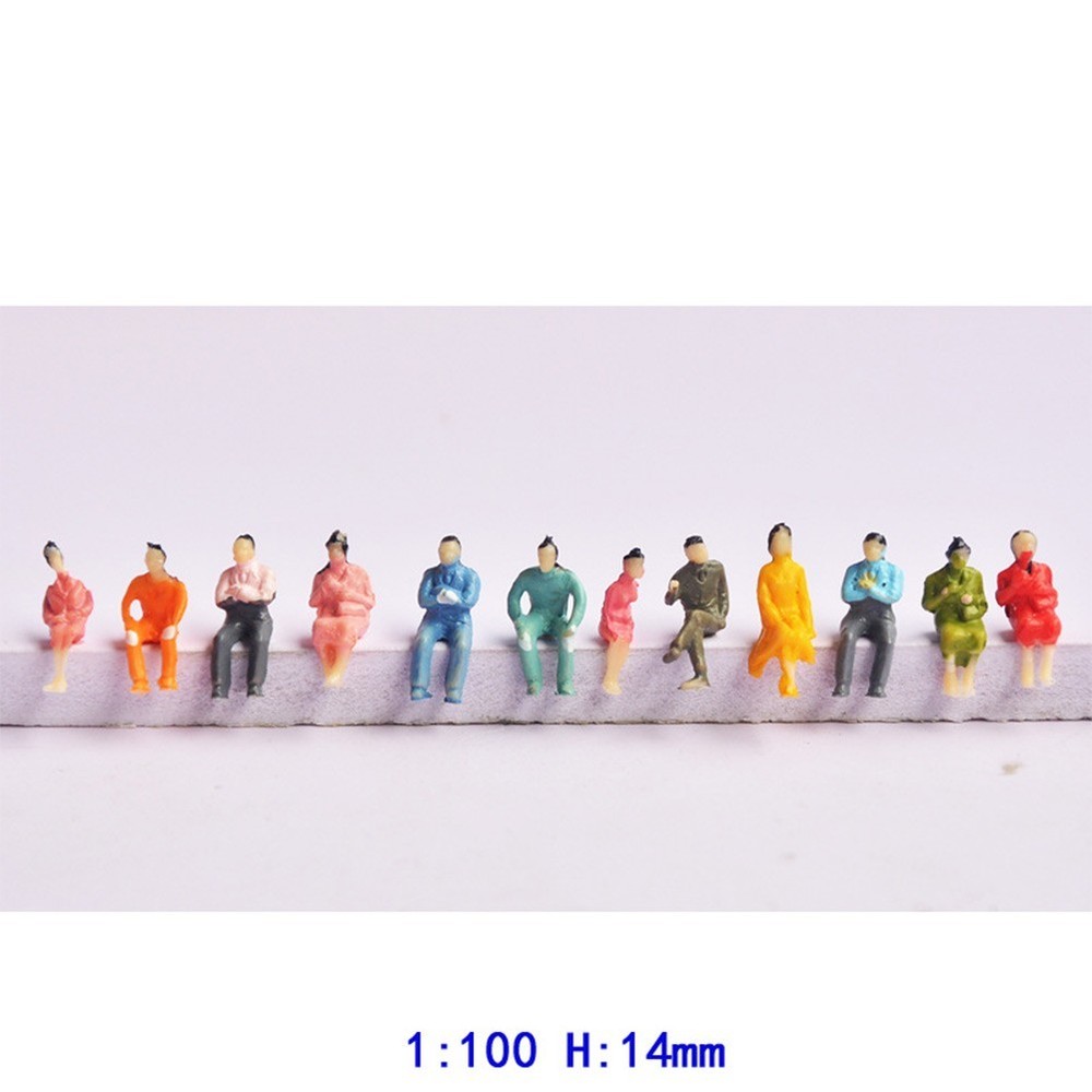 Painted Figures People Model ABS Model People Painted Figures Passengers