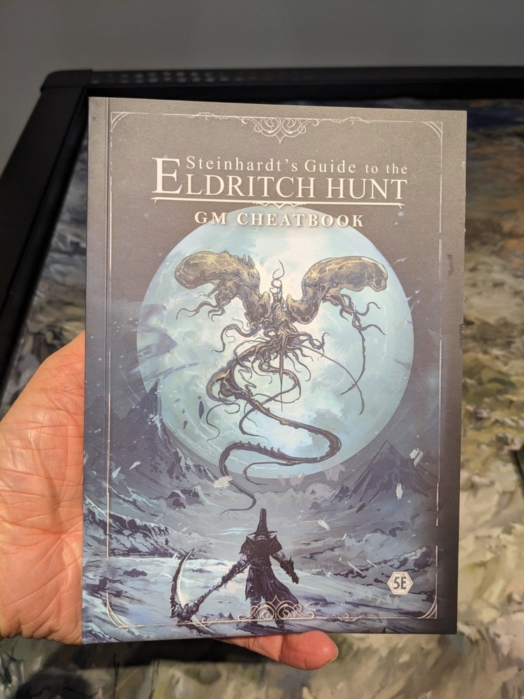 Steinhardt's Hardcover + GM Screen, Tarot Deck, Cheatbook, & Field Notes Sealed