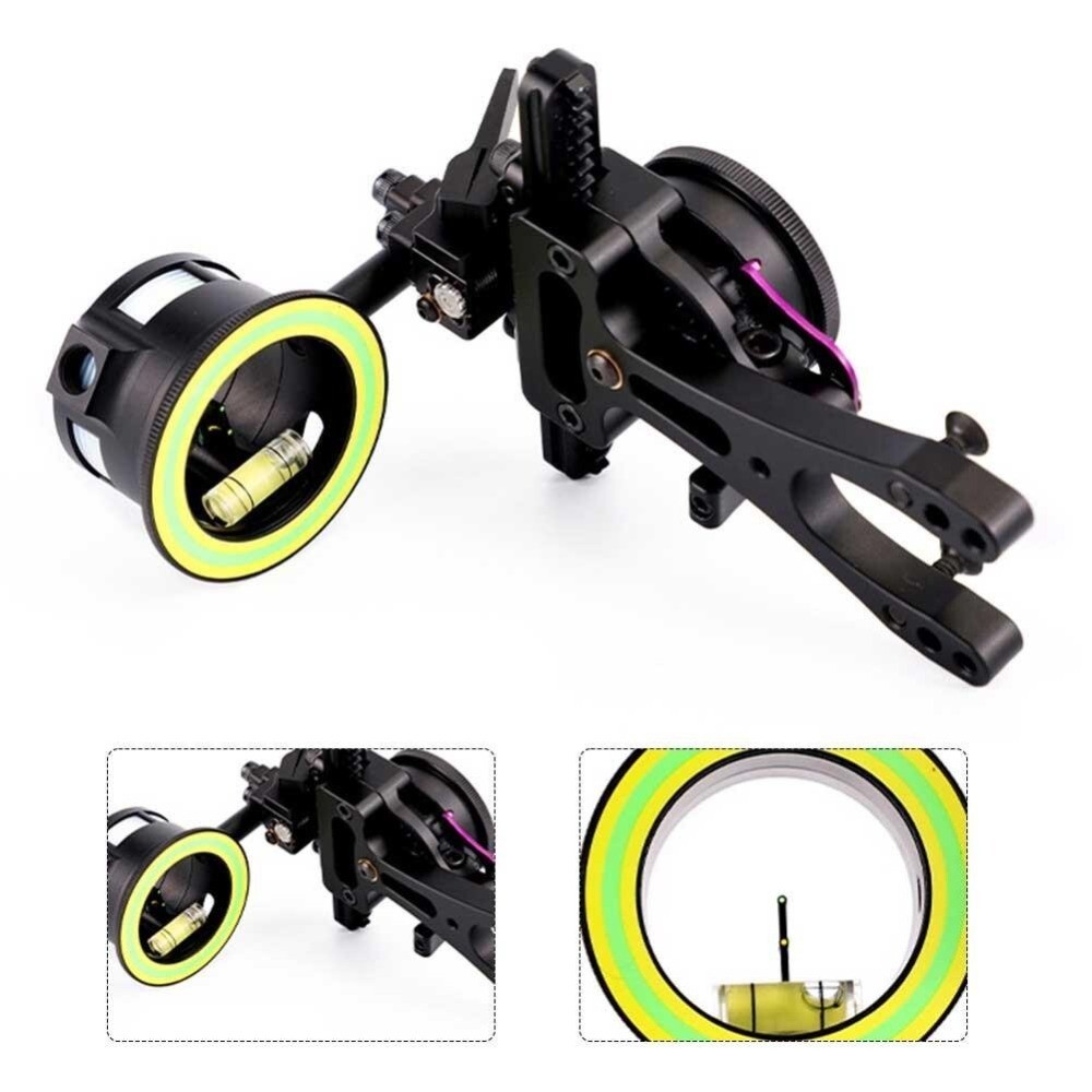 Improved-Accuracy High Performance Bow Sight With Multi Directional Adjustments