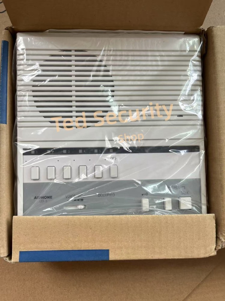 Aiphone LEF-5 Open Voice Selective Call Master Station Intercom Accepts 5 Coms