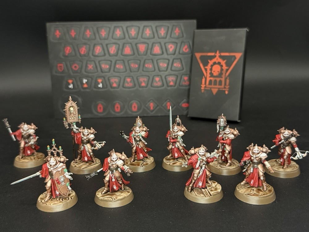 Warhammer Painted Celestian Insidiants Kill Team