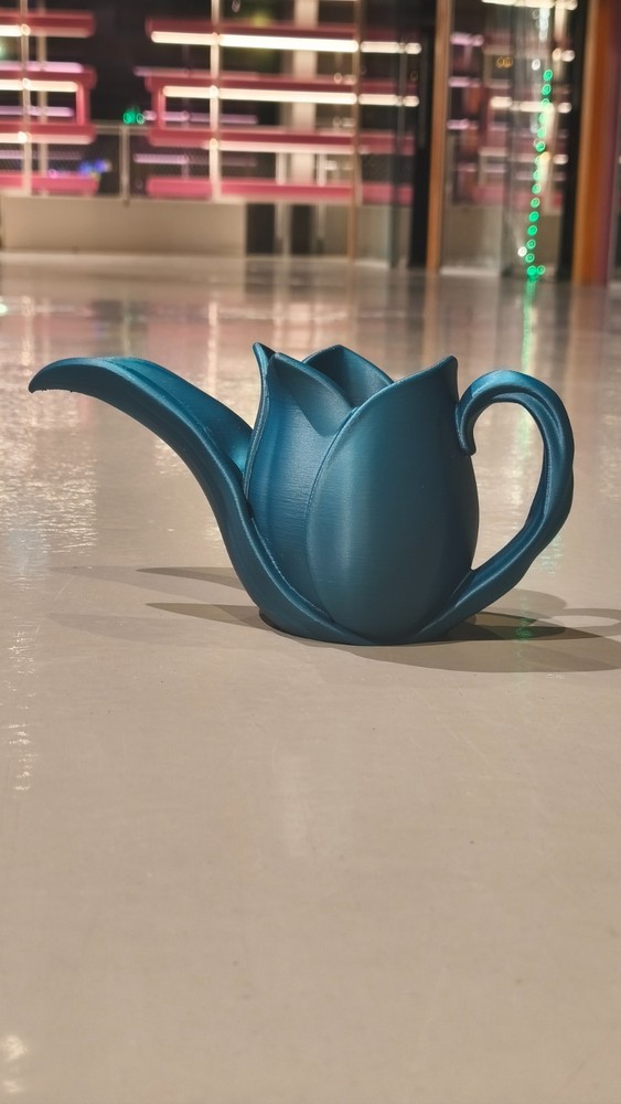 Floral Watering Can - Beautifully 3D Printed