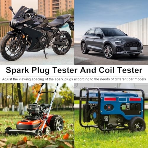 Spark Plug Tester, Adjustable Ignition Coil Tester System, Coil Pack 1 PC