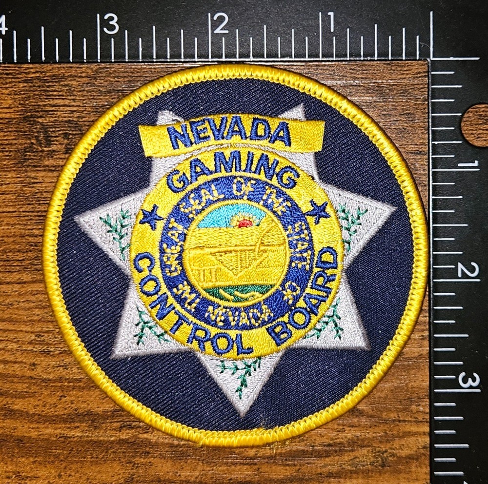 Nevada Gaming Control Board Las Vegas Casino Patch