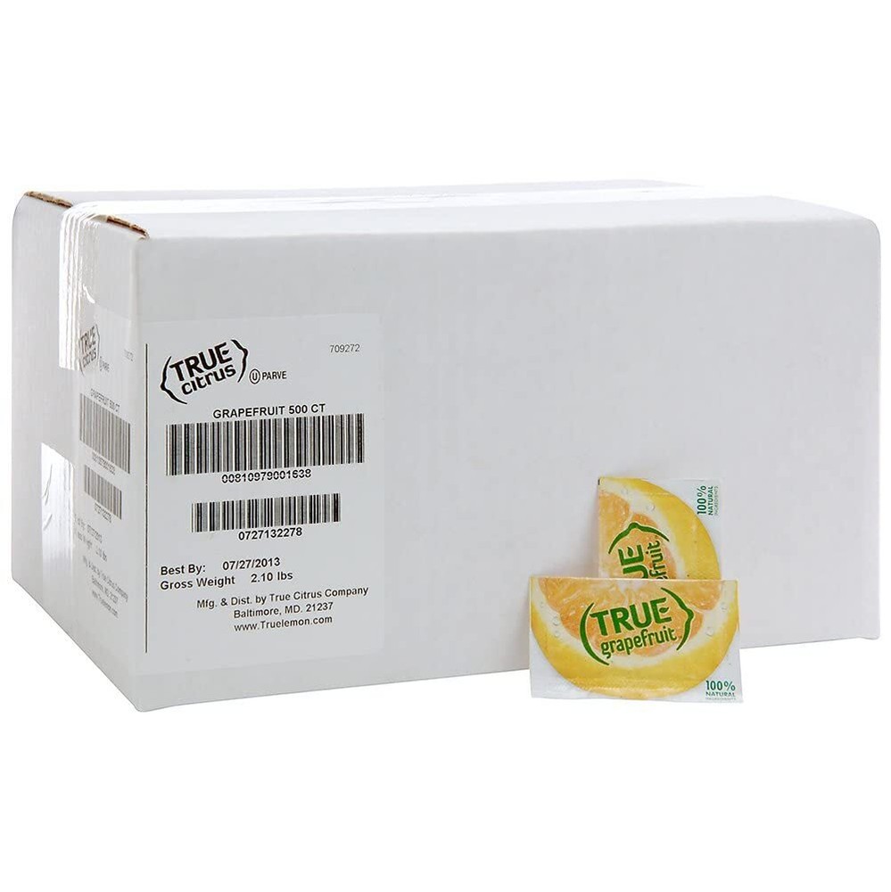 TRUE GRAPEFRUIT Water Enhancer/ Flavor Packets Made Real Grapefruit Bulk Pack 1