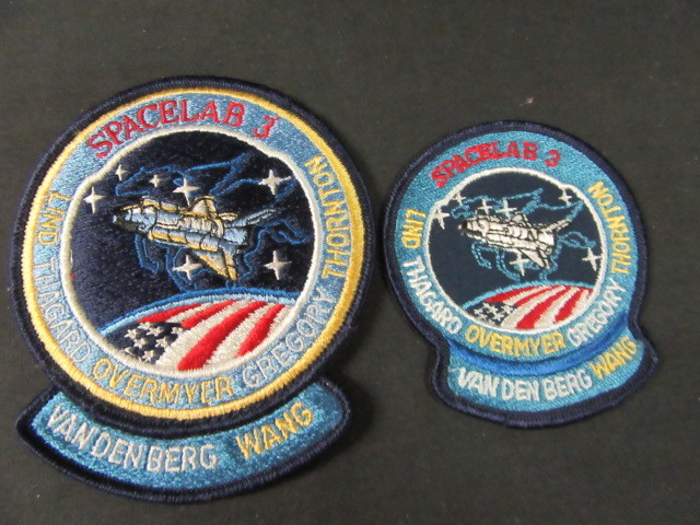 NASA Spacelab 3 Patches    nasa #11