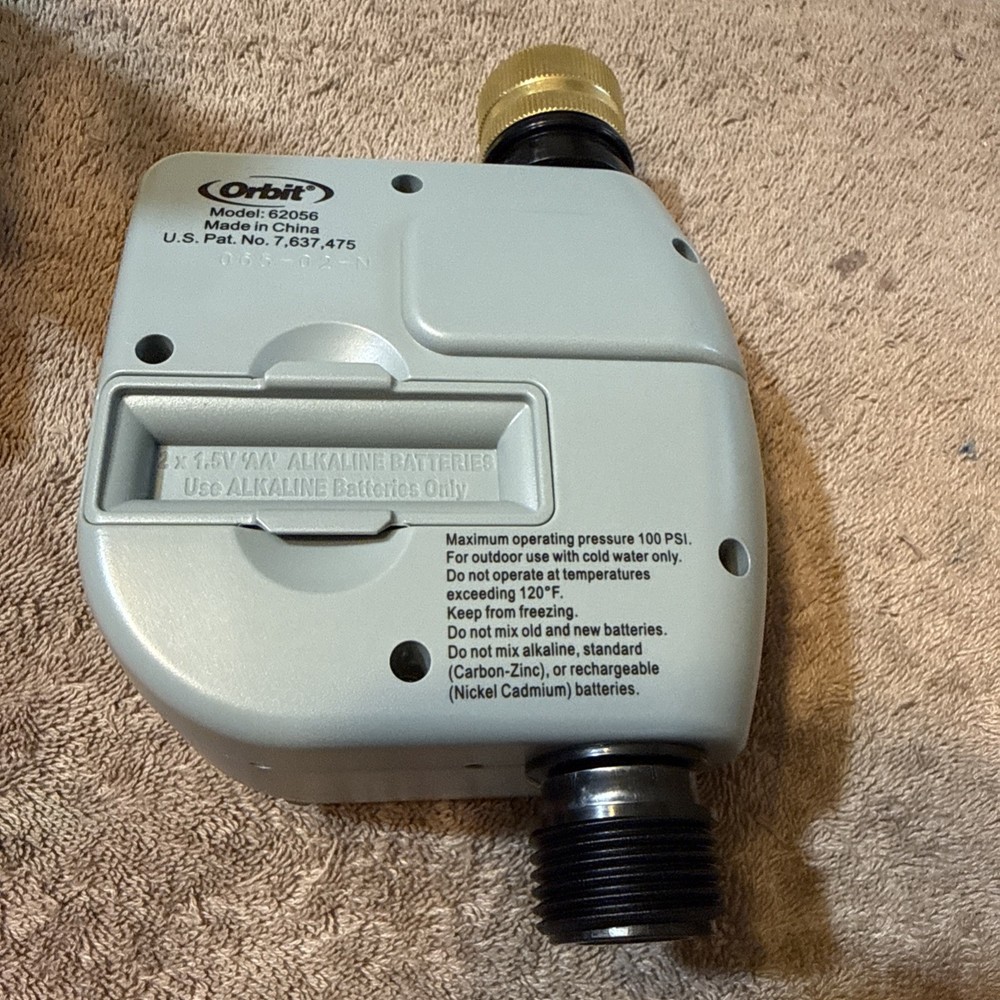 Orbit 62056 One Outlet Single-Dial Hose Faucet Timer