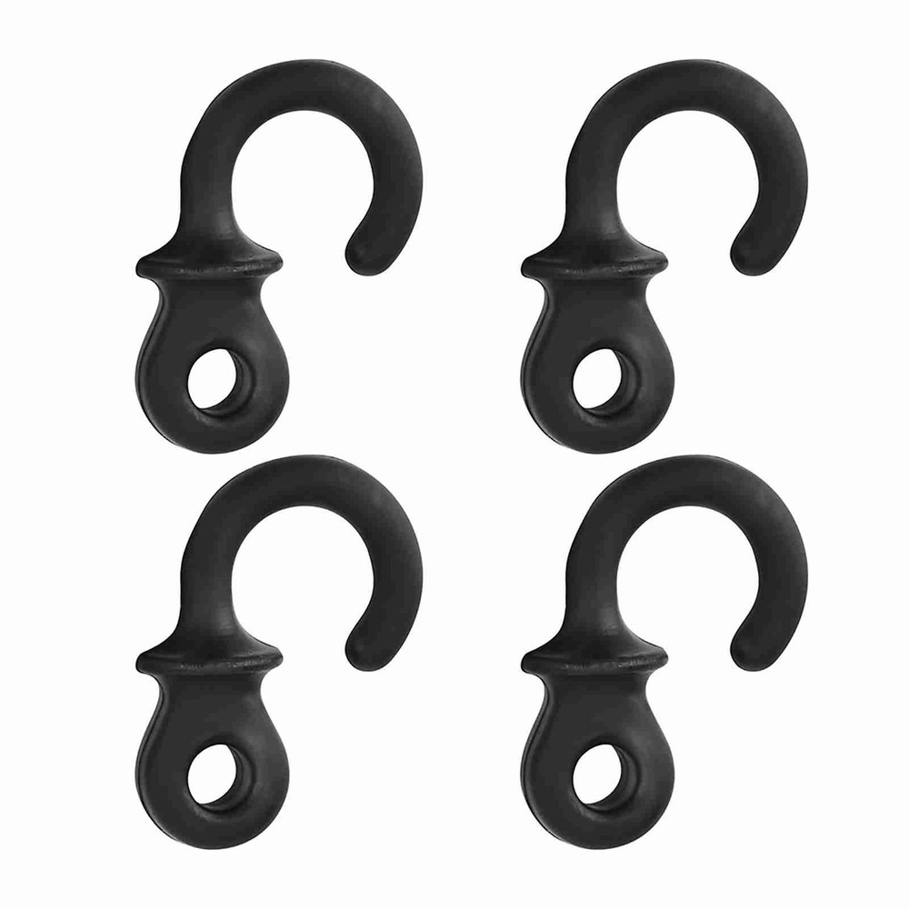 4Pcs Durable Rubber Compound Bow String Stabilizer Vibration Damper Shock