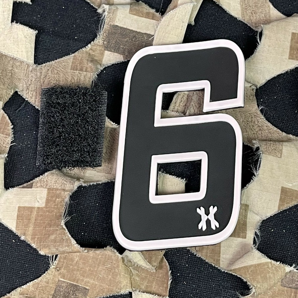 NEW HK Army Rubber Patch - Number 6