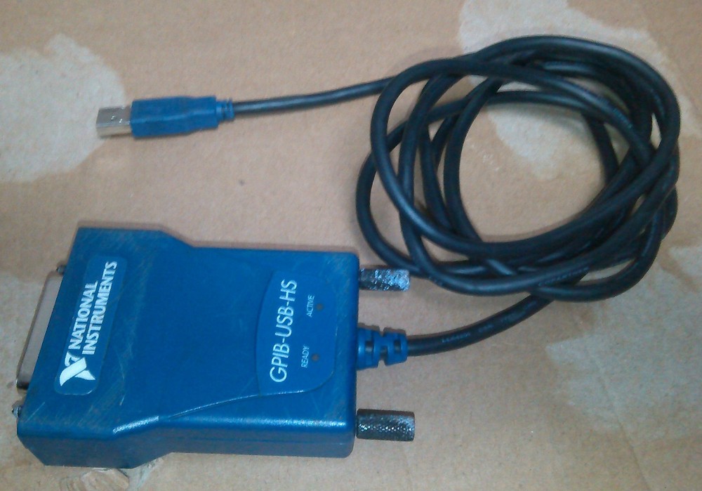 National Instruments NI GPIB-USB-HS Interface Adapter / Tested