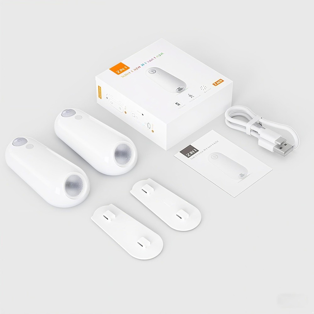 Toilet Night Light Motion Sensor, 8 Color Changing LED Wall Motion Sensor Lig...