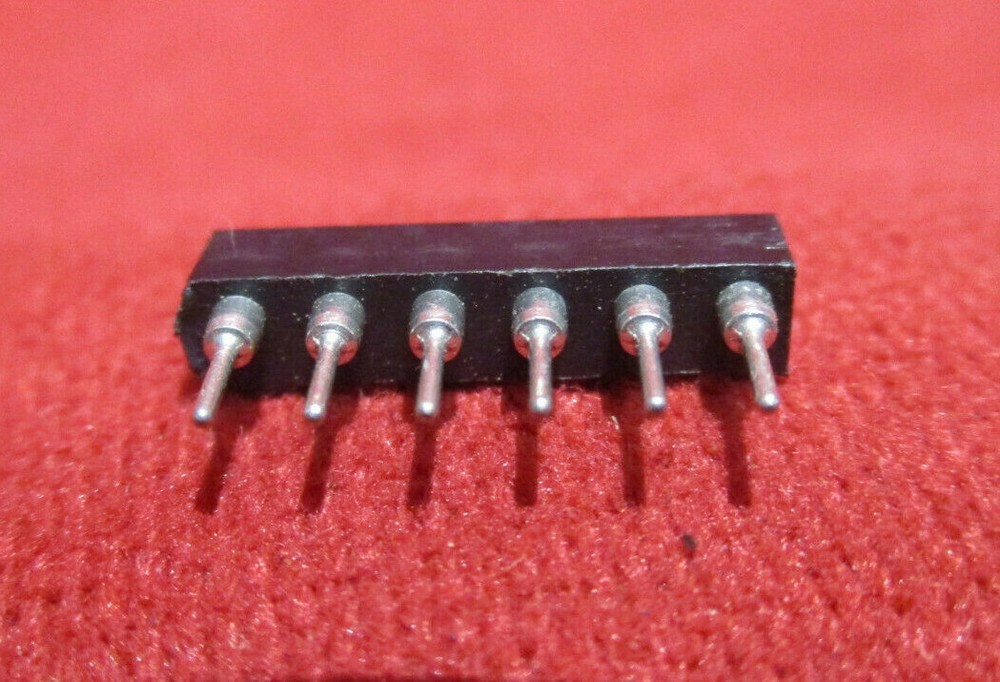 6 Position SIP Socket Quantity of 50