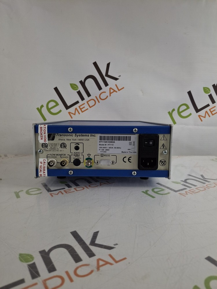 Transonic Systems INC HT110 Bypass Flow Meter