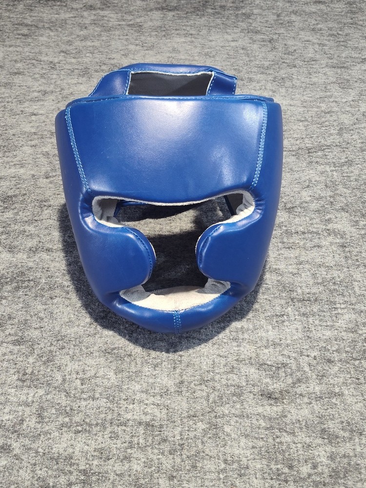 Large Boxing Helmet Color Blue