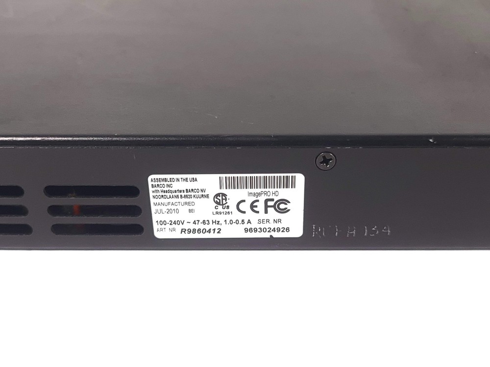 Barco R9860412 ImagePro HD Multi-Format Processor(C2023-14)
