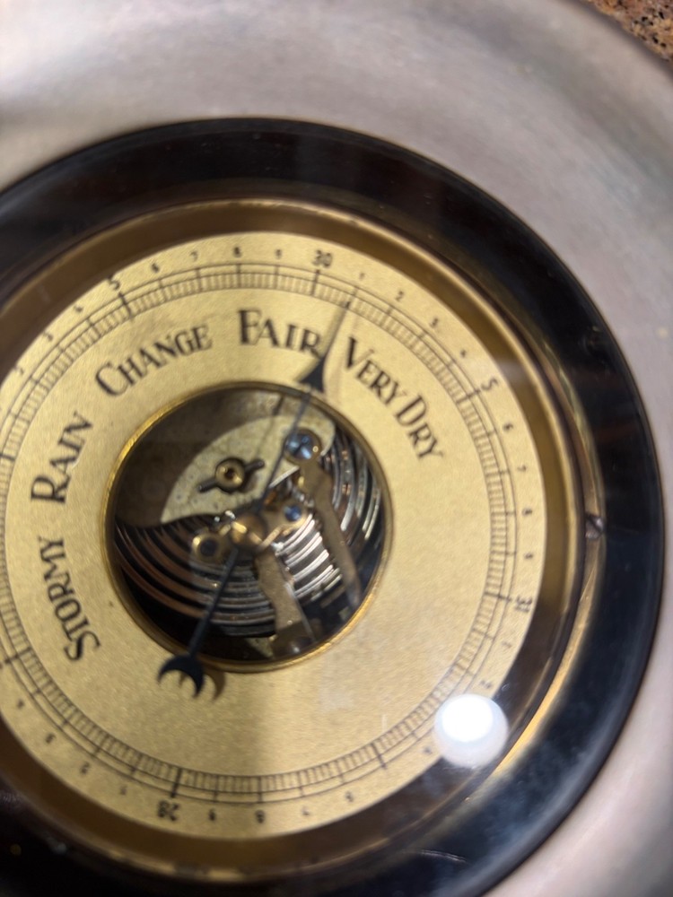 E HOWARD & Co Ships Clock w/Barometer