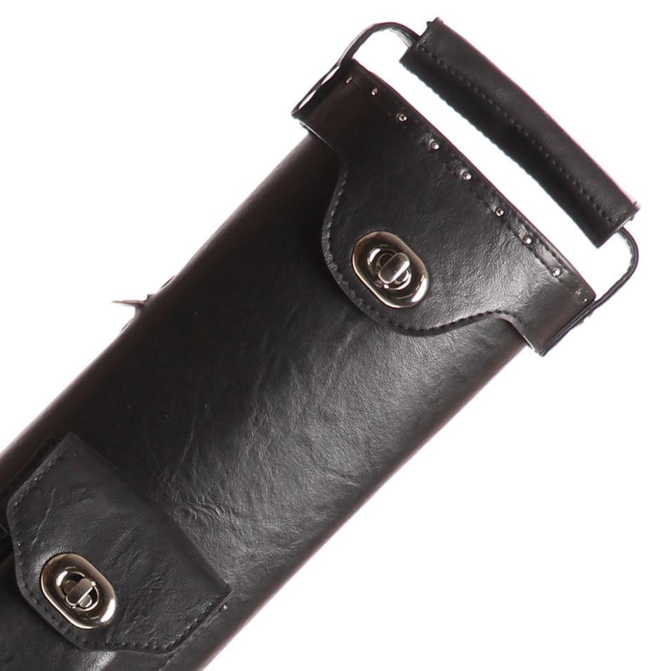 Instroke Premier Black Pool Cue Case - 2x4