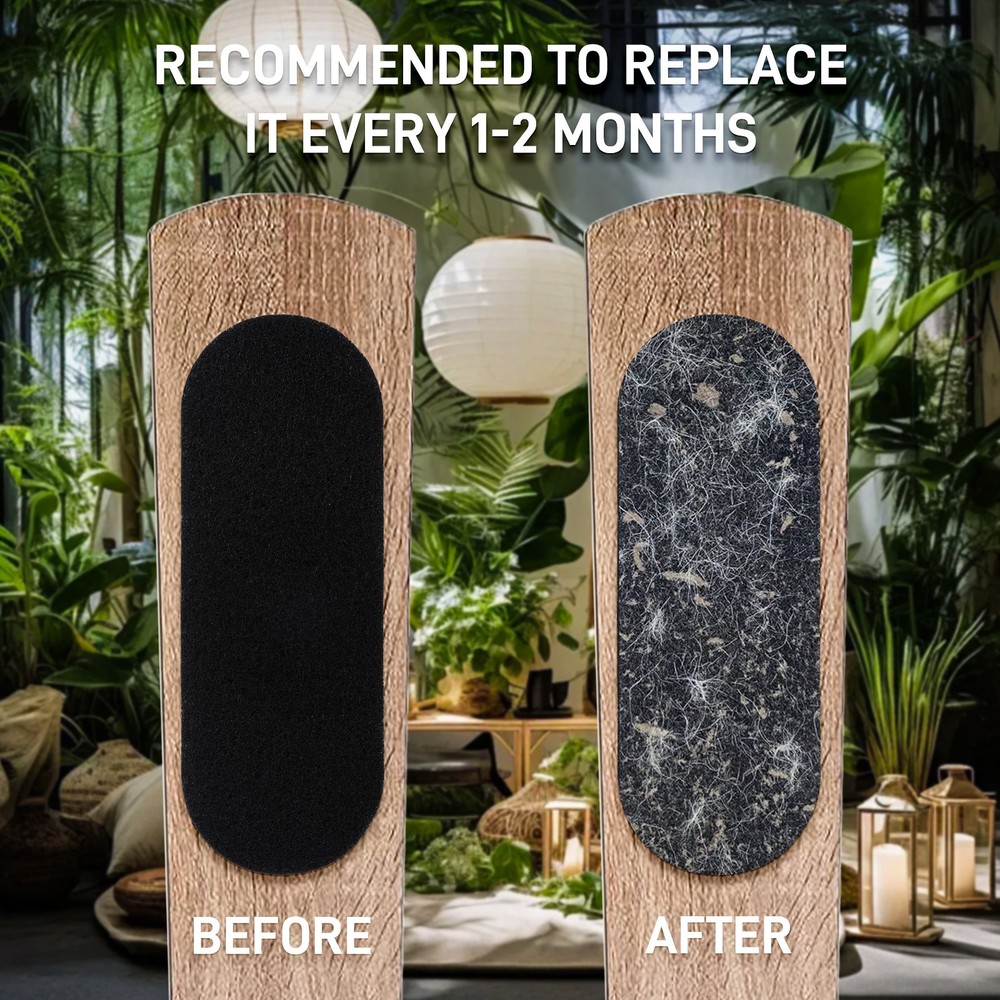 3MM Ceiling Fan Filter Ceiling Active Shell Carbon Fiber Filter Quick