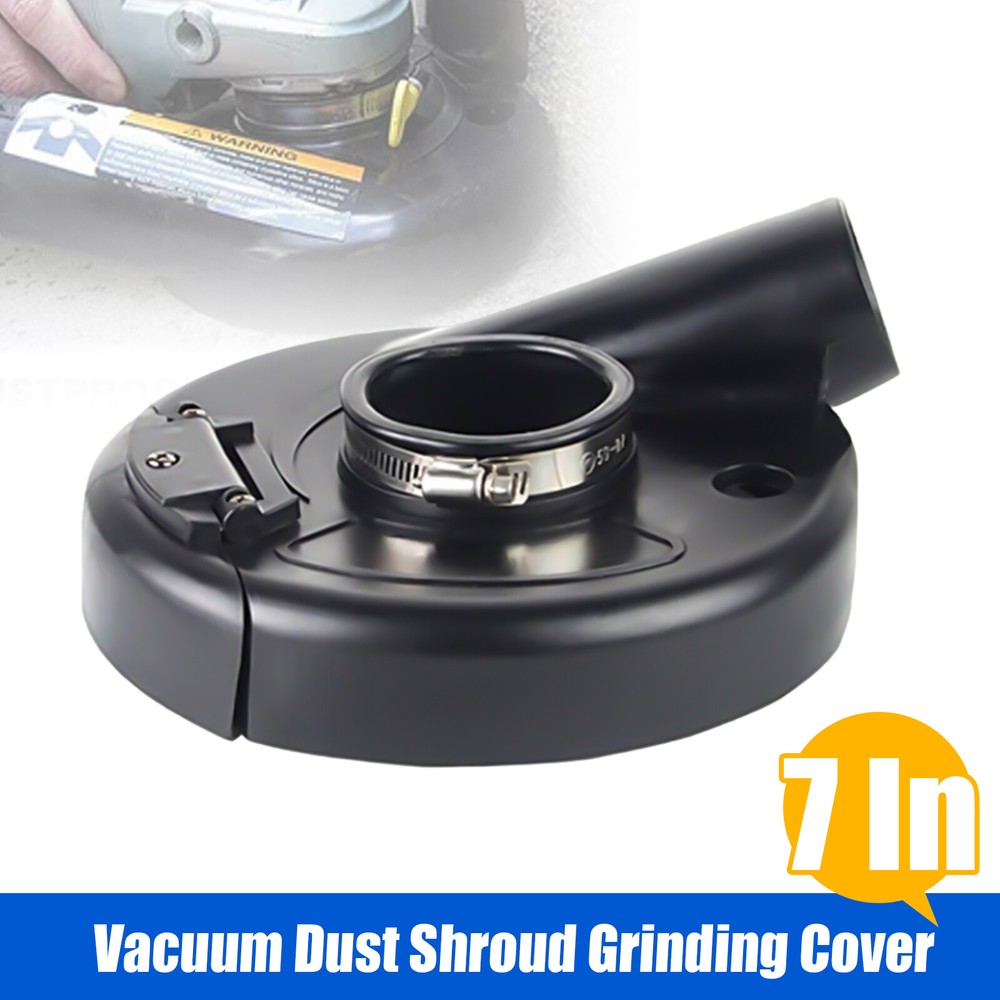 7inch Dust Shroud for Angle Grinder, Angle Grinder Surface Grinding Dust Shroud