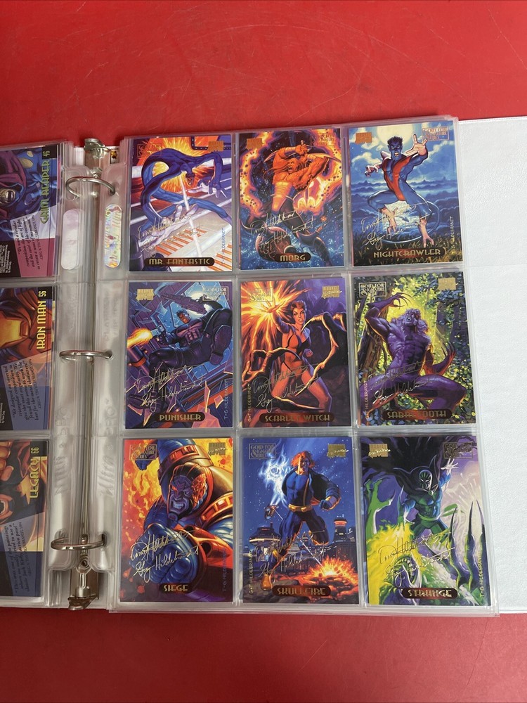 1994 Marvel Masterpiece SP ED Lot 232 Card