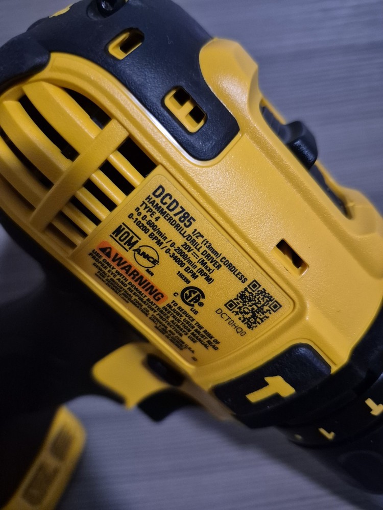 DeWalt DCD785 20V MAX 1/2″ Drill/Driver – Tool Only