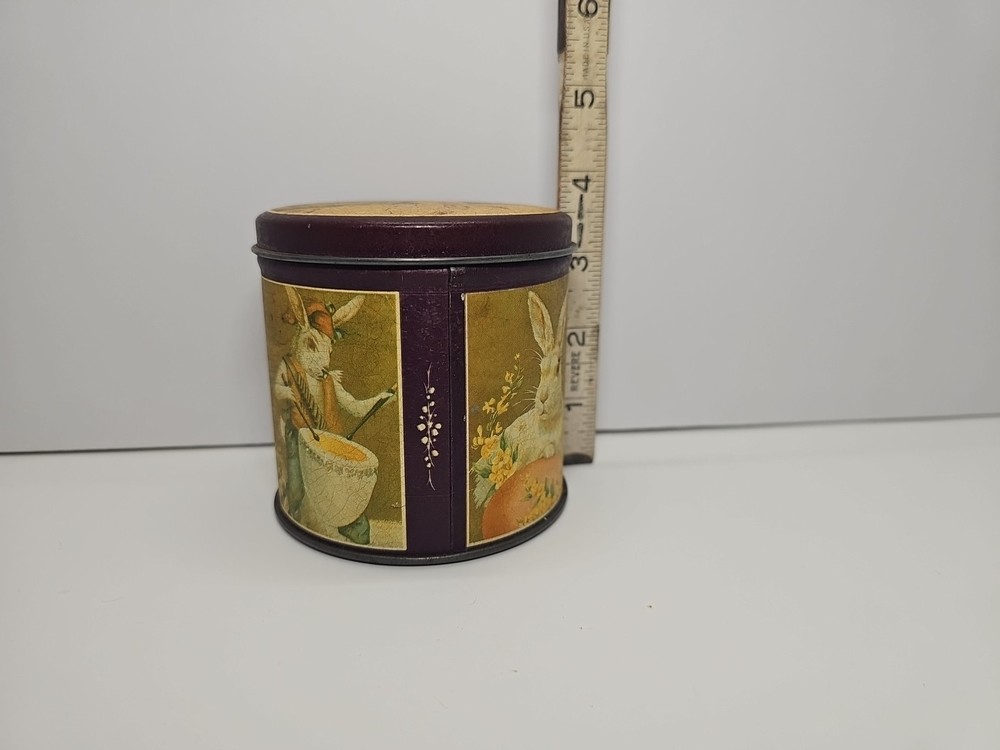 Bristol Ware Tin - Victorian Easter Theme - 1984 - Chein Industries - L8