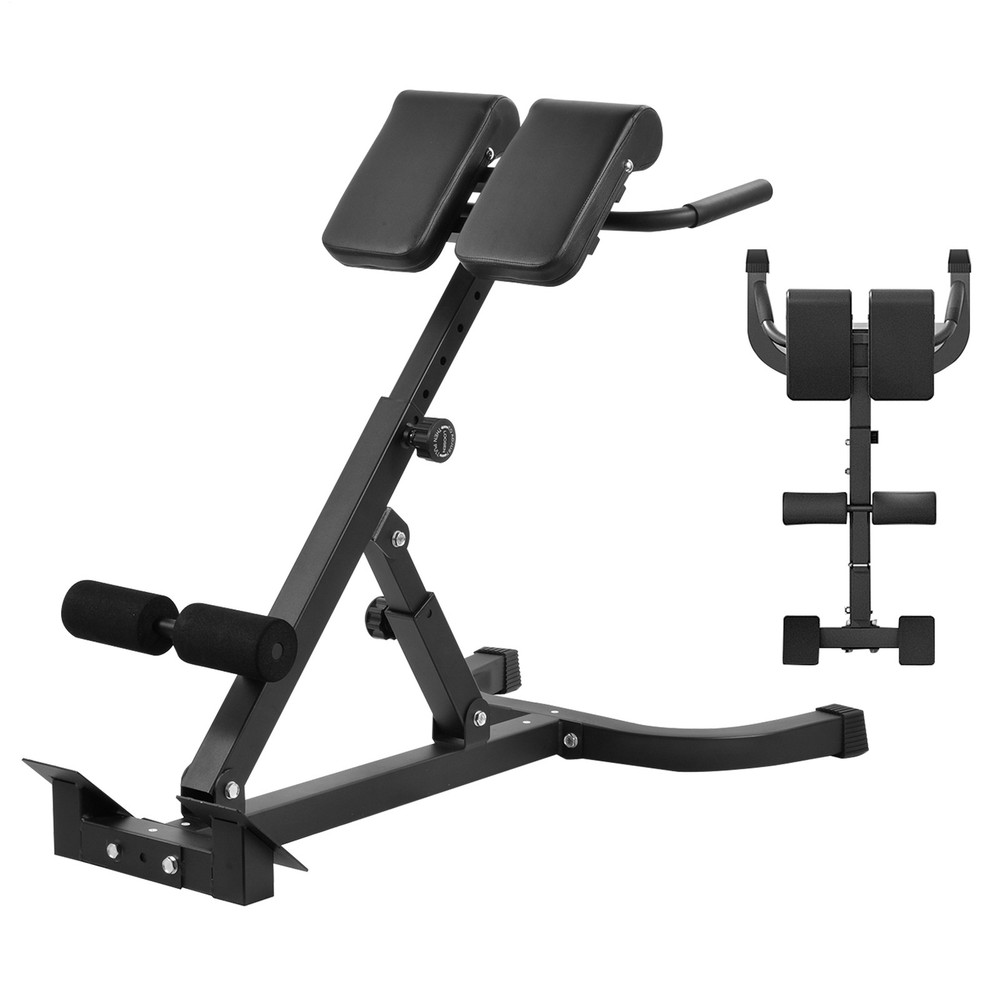 Hyper-Extension Roman Chair - Adjustable Lower Back Bench Machine