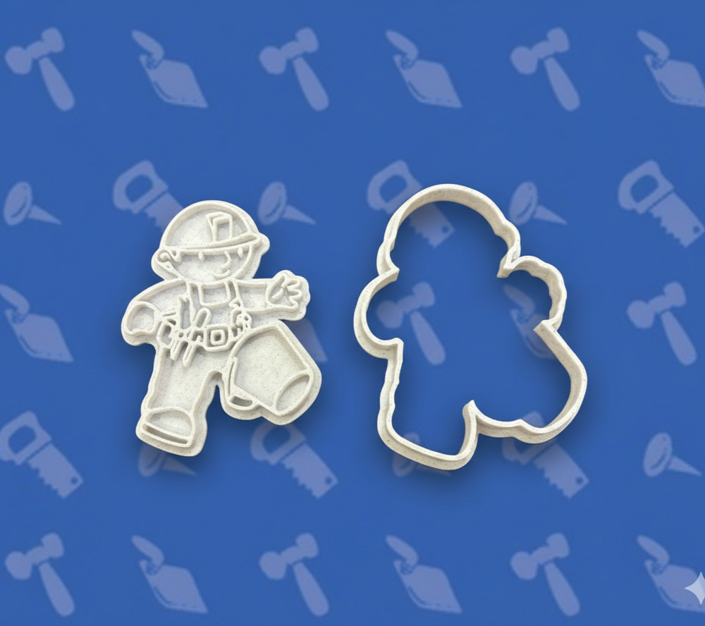 Bob The Builder 5 Piece Cookie Cutter Set Bundle