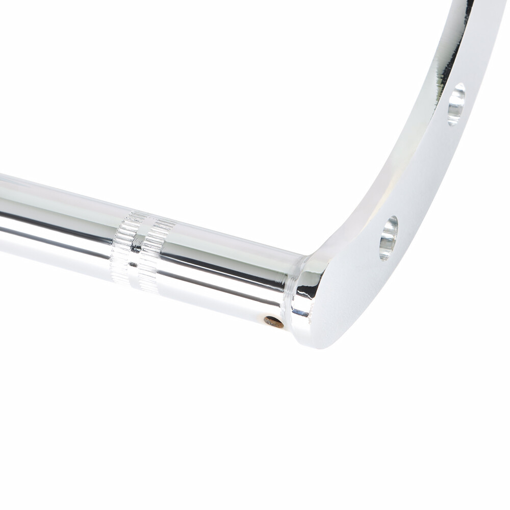 Chrome 22mm 7/8" Motorcycle Z Bars Handlebar Handlebars For Custom Chopper