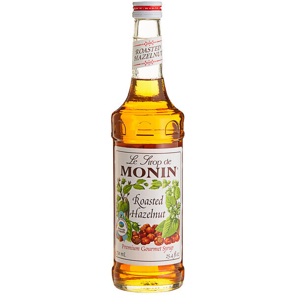 Monin Premium Roasted Hazelnut Flavoring Syrup