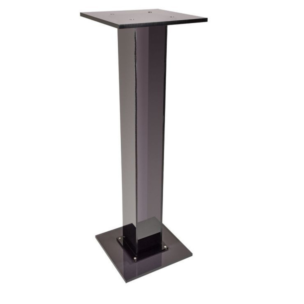 Kingdom Modern & Functional C-Style Lectern & Acrylic Side Stand Bundle
