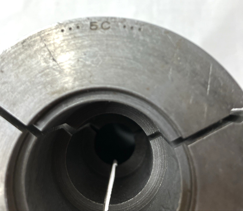 Hardinge 5C 2” EDC Extra Deep Step Collet 1/2” Arbor 2.75” Dia