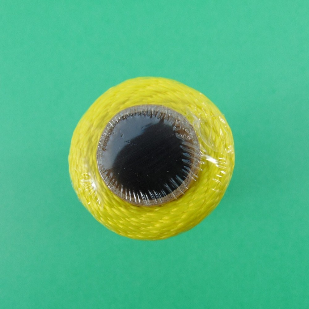Yellow String Twisted Mason Line Polypropylene Boundary Marker Crafts #18 x 250'