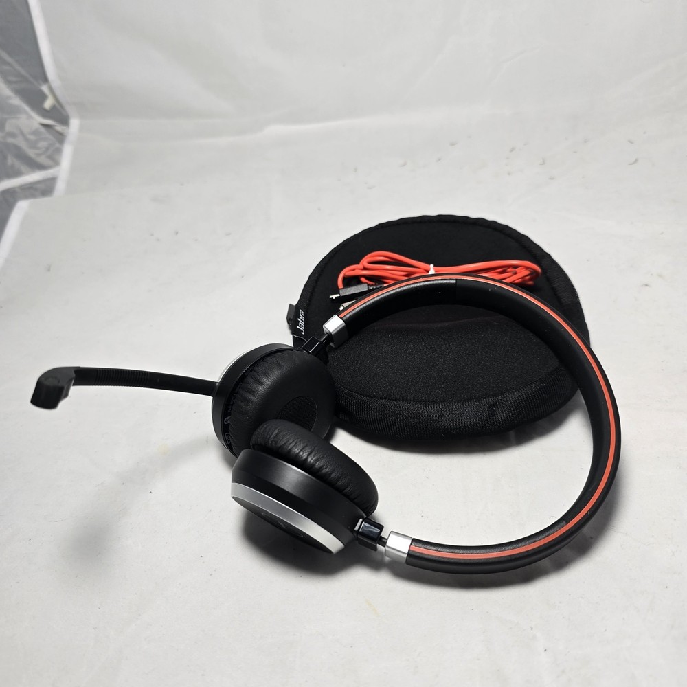 Jabra Evolve 40 Wired Stereo USB Headset HSC017 3.5mm Jack ( No Usb )