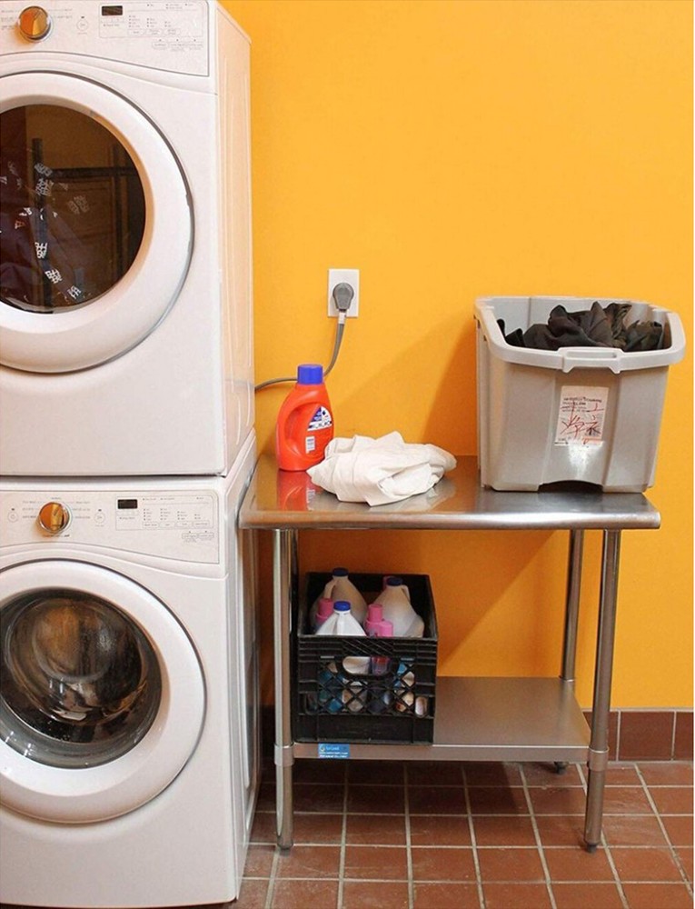 24" X 96" Stainless Steel Work Table With Galvanized Undershelf