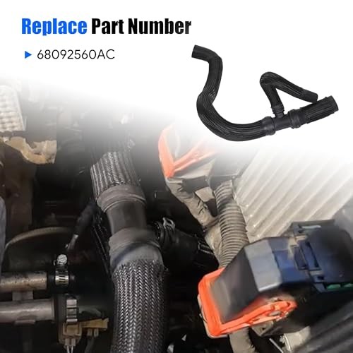 Radiator Coolant Hose Compatible with Dodge Dart 2013 2014 2015 2016, Upper