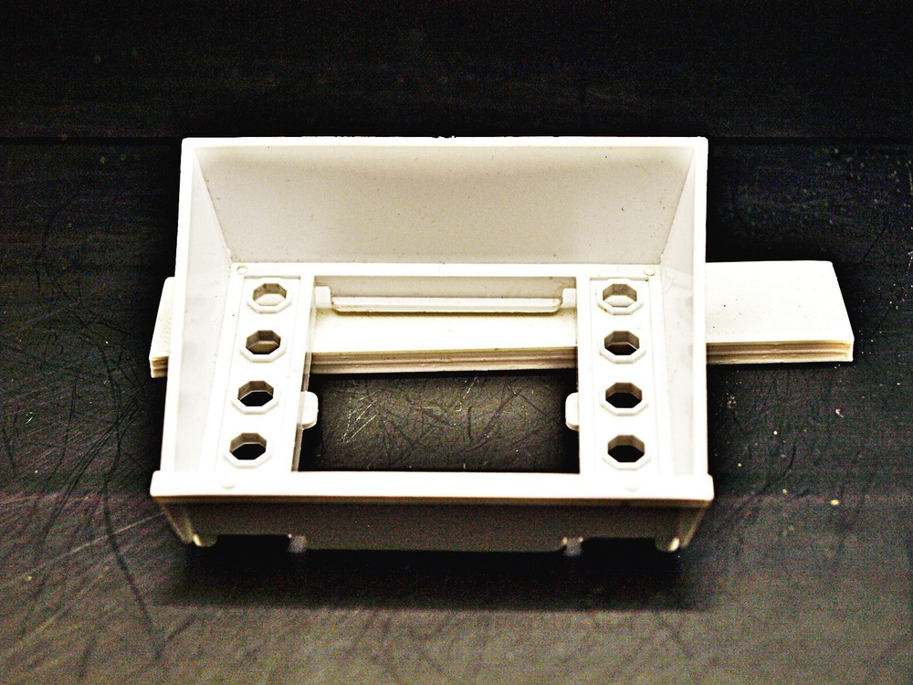 Plasticville O/S Scale Apartment White Front Door Frame