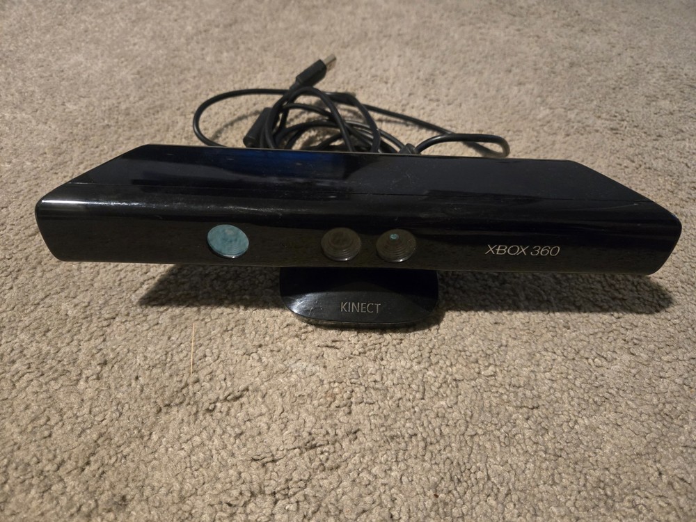 XBOX 360 Console with Kinect Sensor and 2 Controllers