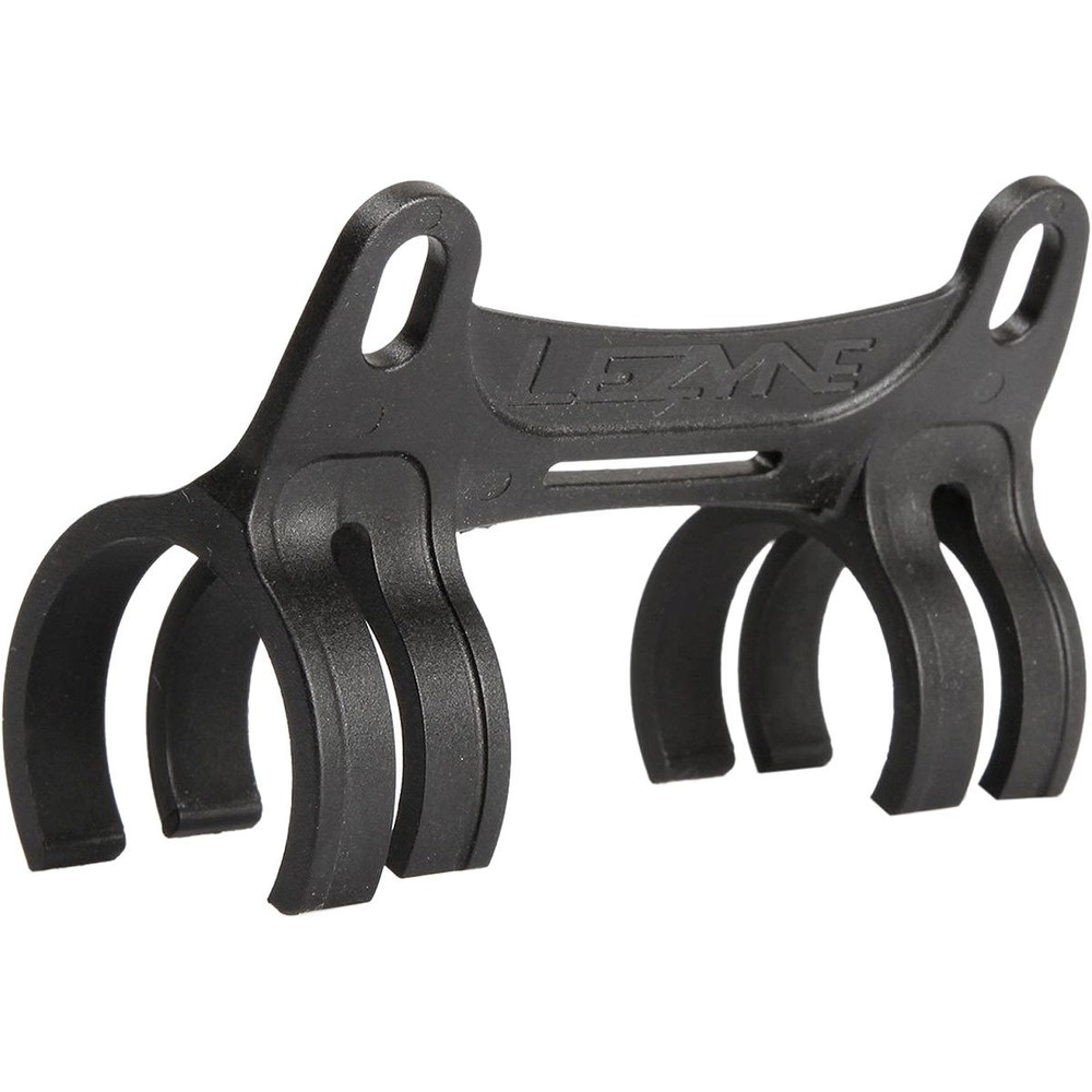 Lezyne HP Pump Mount Black, With Straps