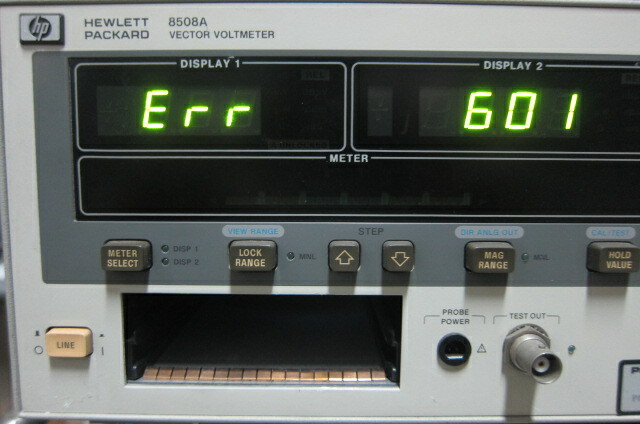 HP/Agilent 8508A Vector Voltmeter
