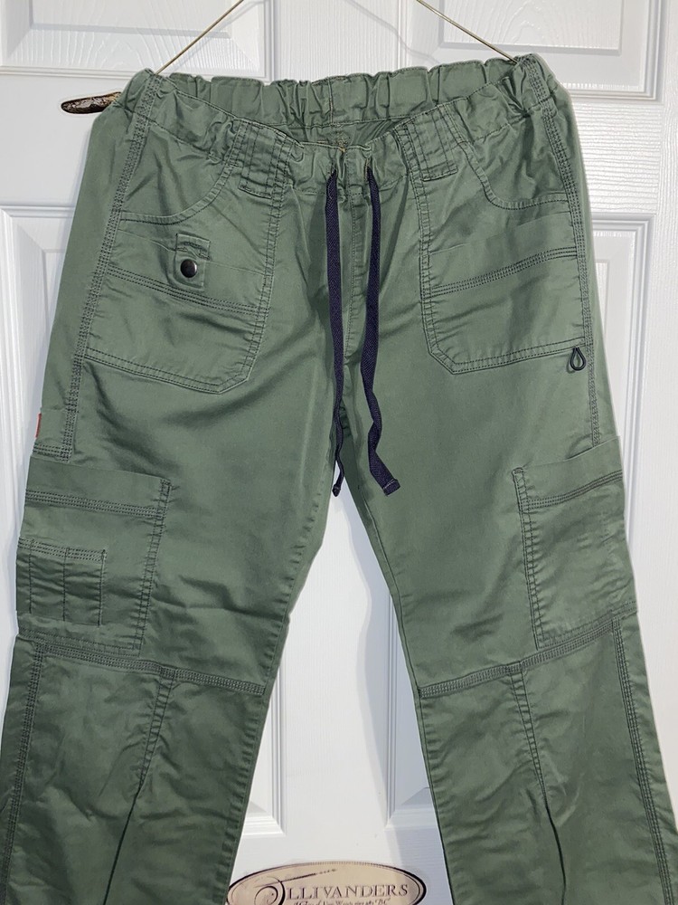 Two Sets Womens Scrubs Green