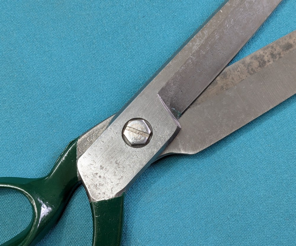 Unknown 12" Heavy Duty Scissors/Shears w/ Fresh Paint and Sharpening
