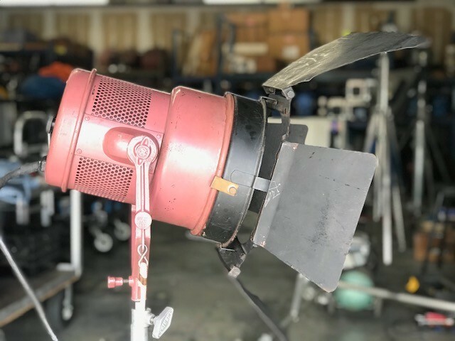 Mole Richardson 2K Molequartz Television and Studio Lighting aka Mighty Mole