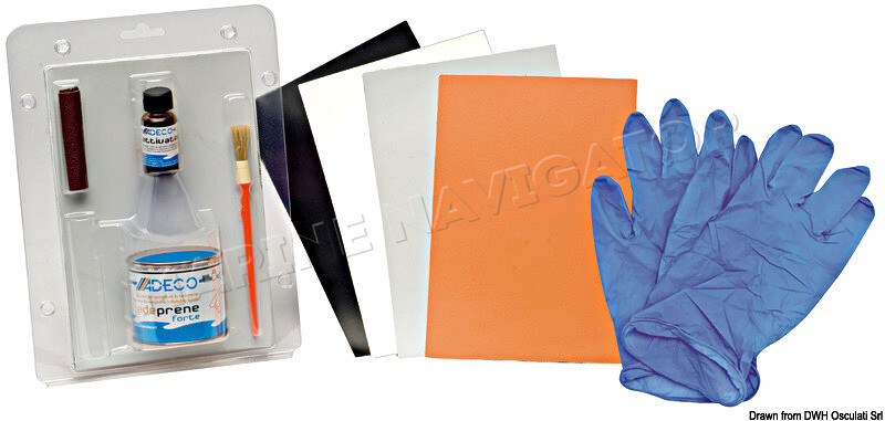Adeco Inflatable Repair Kit Black