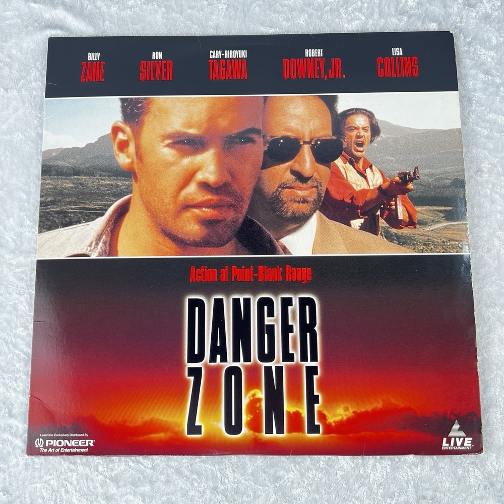 Danger Zone Laserdisc - 1996