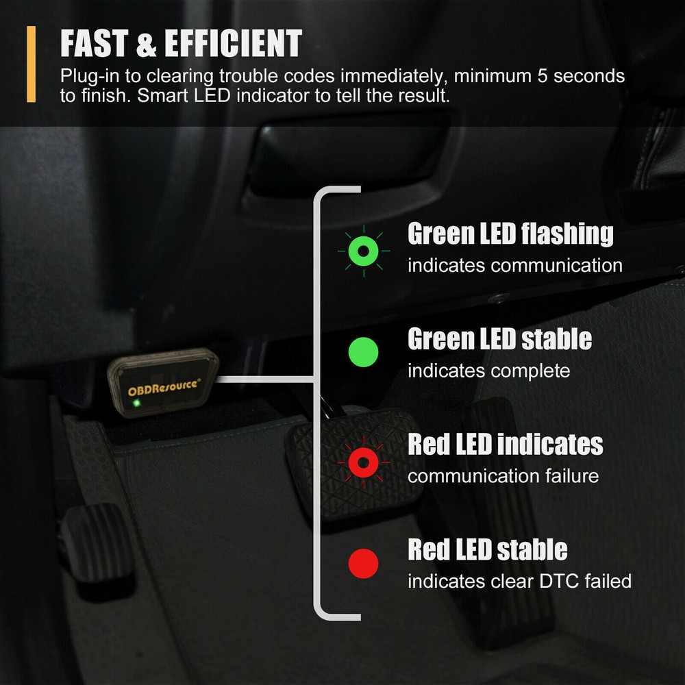 P04 Car OBD2 Automatic DTC Cleaner Erase Code Tool Engine Check Light Turn Off-4