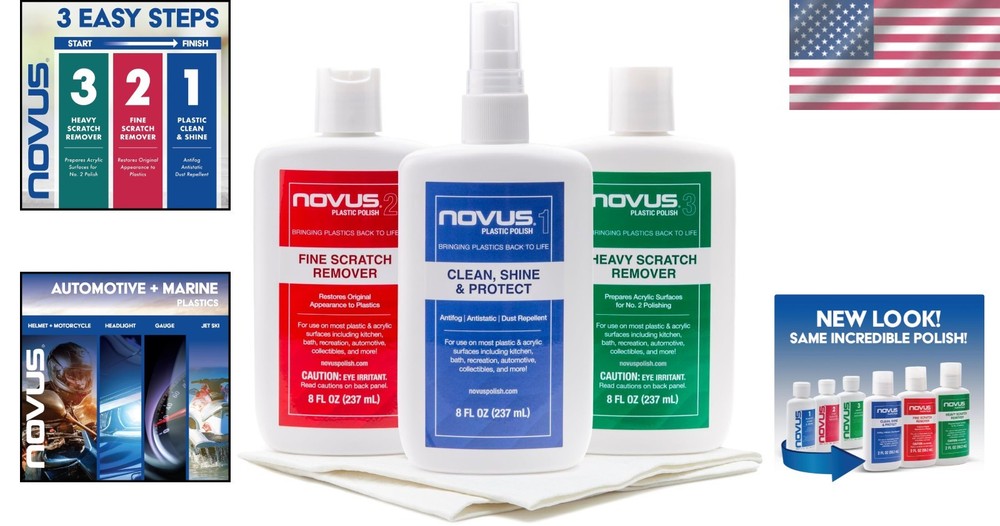 Polish & Repair Plastic with Scratch Remover