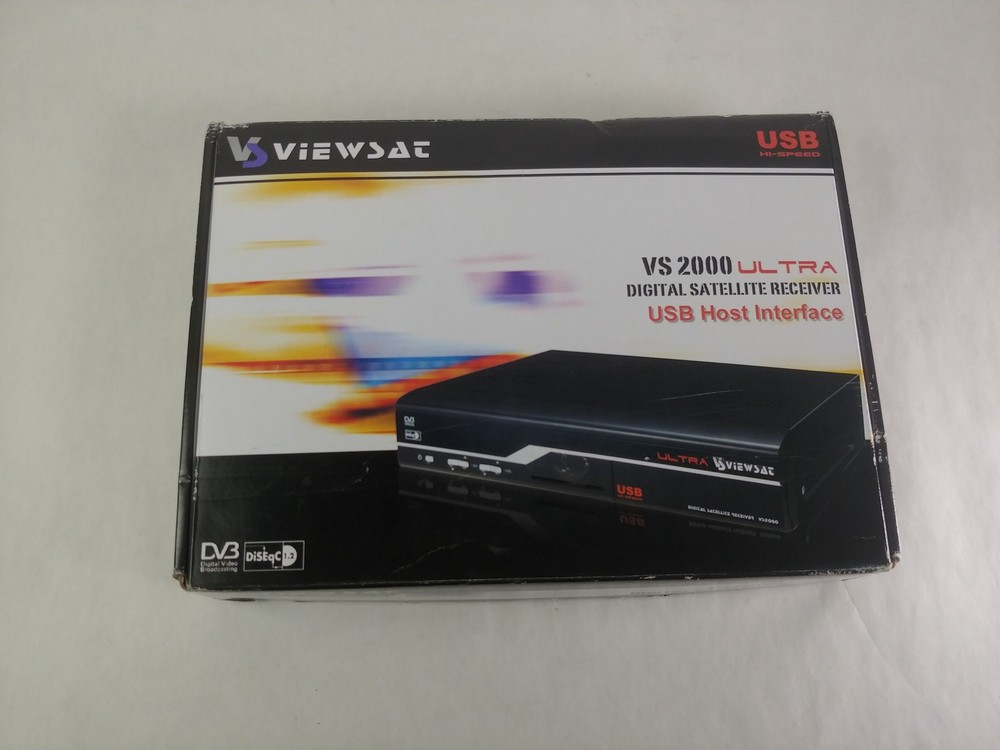 New VIEWSAT VS2000 Ultra Digital Satellite Receiver USB Host Interface